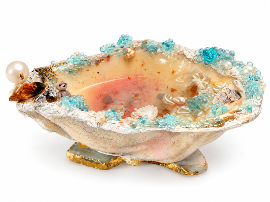 Moonlit Oyster Bath (medium shell)